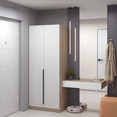 Шкаф Soma Lord Black 80x200