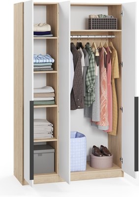 Шкаф Soma Lord Black 120x200