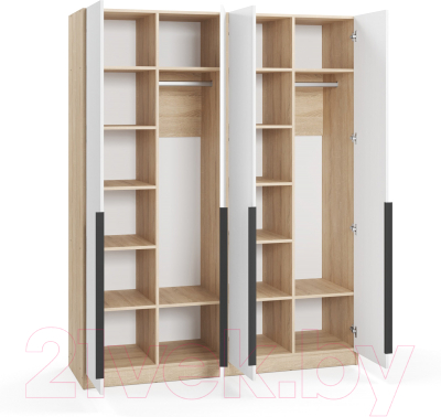 Шкаф Soma Lord Black 160x200