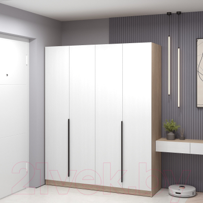 Шкаф Soma Lord Black 160x200