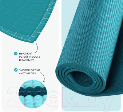 Коврик для йоги и фитнеса Proiron 1730x610x4 / К1736104Б