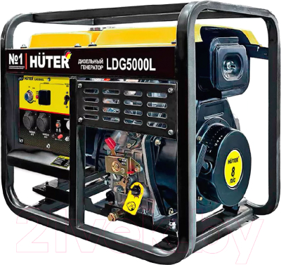 Дизельный генератор Huter LDG 5000L - фото