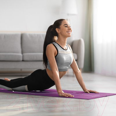 Коврик для йоги и фитнеса Proiron 1730x610x4 / К1736104Ф