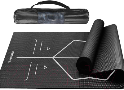 Коврик для йоги и фитнеса Proiron 1730x610x4 / К1736104Ч
