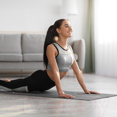 Коврик для йоги и фитнеса Proiron 1730x610x4 / К1736104Ч