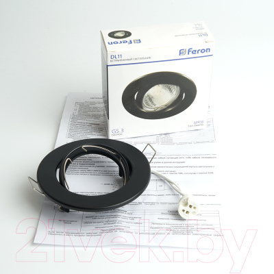 Точечный светильник Feron DL11 MR16 50W G5.3 / 48466