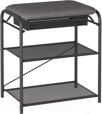 Полка для обуви ЗМИ Гранада 13В НБК с сиденьем и ящиком / ПДОГ13ВНБК - фото