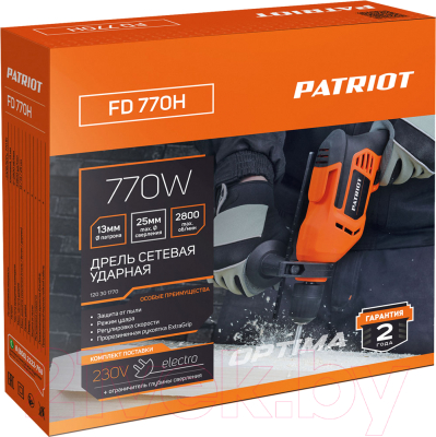 Дрель PATRIOT FD 770H
