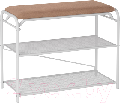 Полка для обуви ЗМИ Гранада 23 НБК с сиденьем / ПДОГ23СНБК - фото