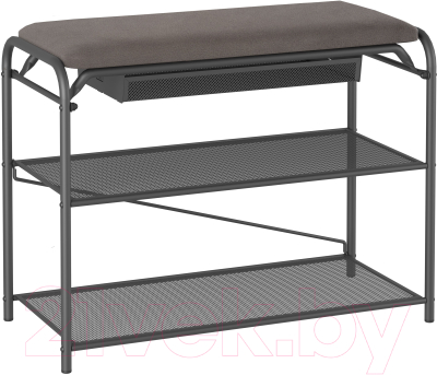 Полка для обуви ЗМИ Гранада 23В НБК с сиденьем и ящиком / ПДОГ23ВНБК - фото