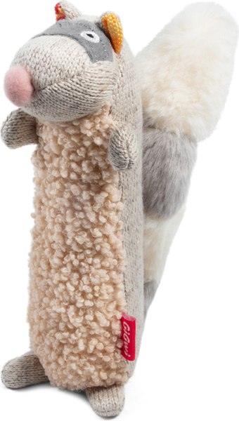 Игрушка для собак Gigwi Plush Friendz Енот с пищалкой