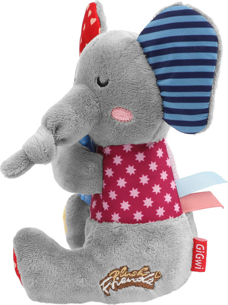 Игрушка для собак Gigwi Plush Friendz Слон с кольцом 85050