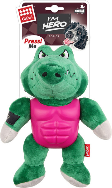 Игрушка для собак Gigwi I'm Hero Крокодил 75453