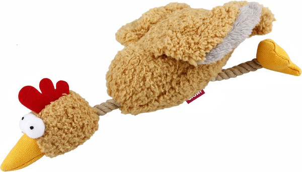 Игрушка для собак Gigwi Catch & Fetch Курица с пищалкой 75537 - фото