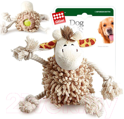 Игрушка для собак Gigwi Catch & Fetch Жираф 75072