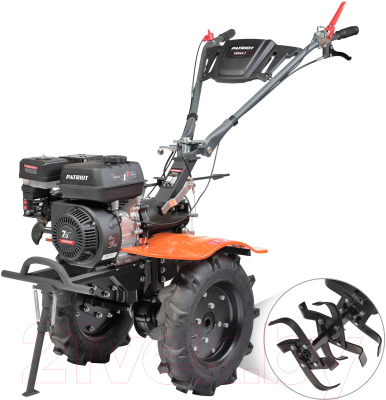 Мотоблок бензиновый PATRIOT Vegas 7