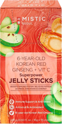 Комплексная пищевая добавка Mistic 6-Year Old Korean Red Ginseng+Vit C Superpower - фото