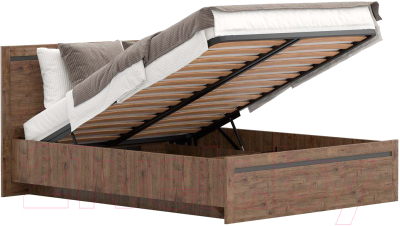 Двуспальная кровать Black Red White Kada S404-LOZ160x200 с подъемным механизмом