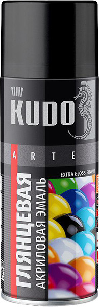 Эмаль Kudo Универсальная акриловая RAL 7035 / KU-A7035 - фото