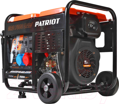 Дизельный генератор PATRIOT GRD 7500DAW (472732275)