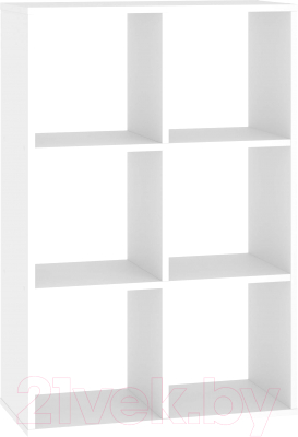 Стеллаж Seven Dreams 6 секций / brick-6