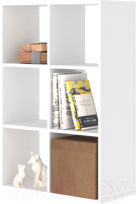 Стеллаж Seven Dreams 6 секций / brick-6