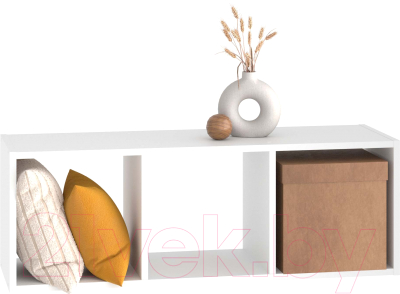 Стеллаж Seven Dreams 3 секции / brick-3