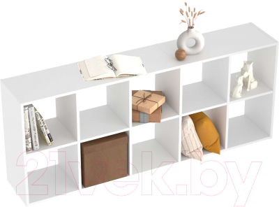 Стеллаж Seven Dreams 10 секций / brick-10 - фото