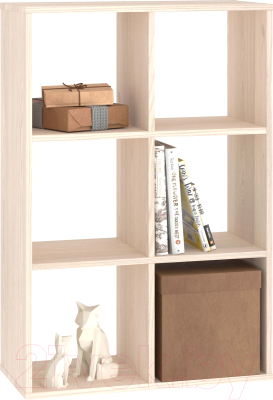 Стеллаж Seven Dreams 6 секций / brick-6