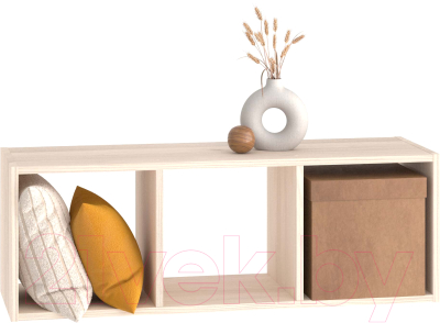 Стеллаж Seven Dreams 3 секции / brick-3