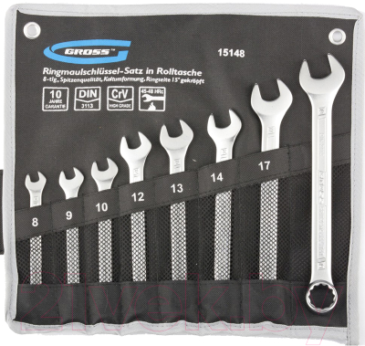 Набор ключей Gross 15148 - фото