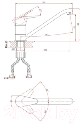 Смеситель A-Five A5-0122