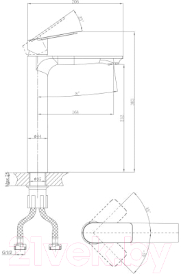 Смеситель A-Five A5-0420