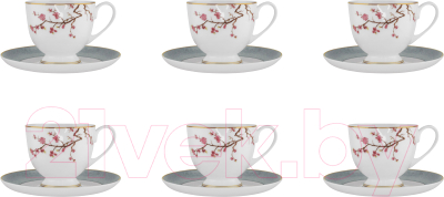 Набор для чая/кофе Lenardi Сакура 145-631 - фото