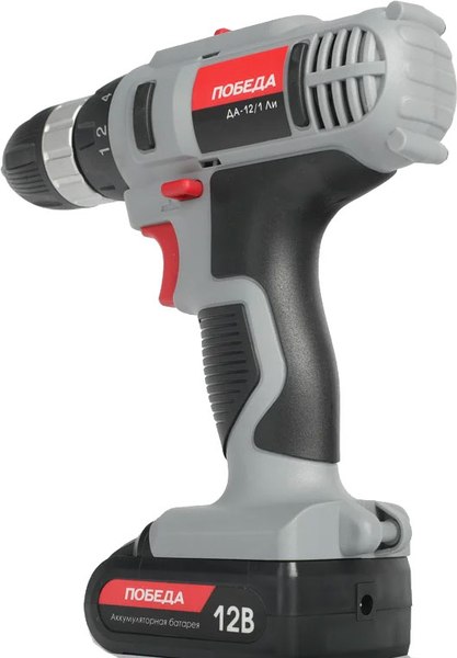 Аккумуляторная дрель-шуруповерт Победа ДА-12/1Ли