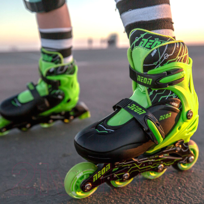 Роликовые коньки Yvolution Neon Combo Skates / NT09G4
