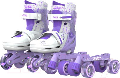 Роликовые коньки Yvolution Neon Combo Skates / NT09L4 - фото