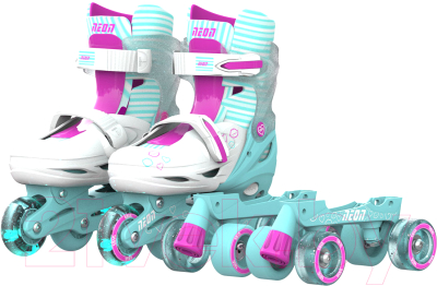 Роликовые коньки Yvolution Neon Combo Skates / NT09T4 - фото