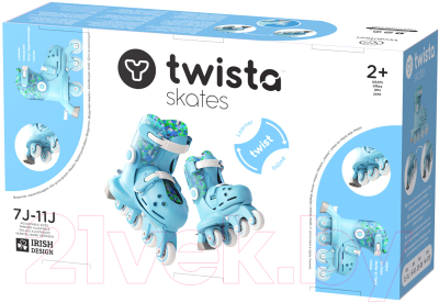 Роликовые коньки Yvolution Twista / YR25B4