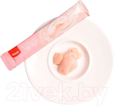 Лакомство для кошек Wanpy Cat Нежное пюре из тунца и креветок