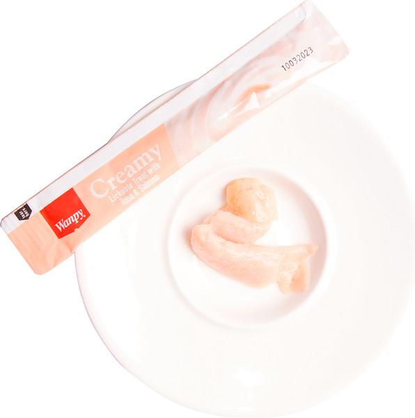 Лакомство для кошек Wanpy Cat Нежное пюре из тунца и лосося