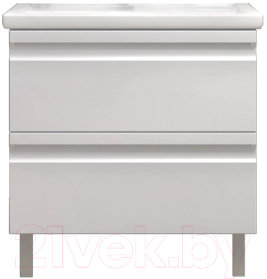 Тумба под умывальник Vigo Holly 800-0-2 / tn.HOL.FOS.80.2Y - фото