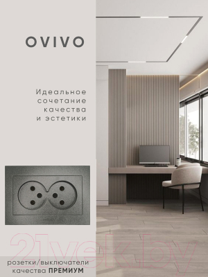 Розетка Ovivo Grano 400-110300-908