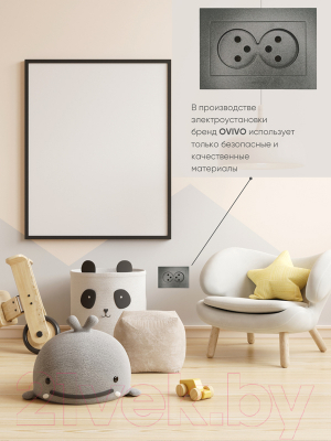 Розетка Ovivo Grano 400-110300-908