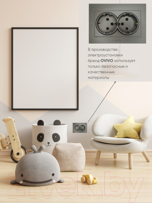 Розетка Ovivo Grano 400-110300-907