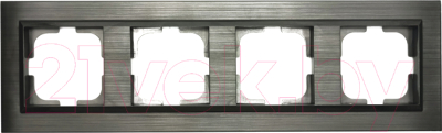 Рамка для выключателей и розеток Ovivo Quantum 405-310000-228 - фото