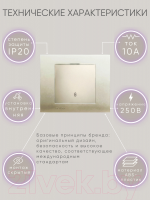 Выключатель Ovivo 600-000213-209