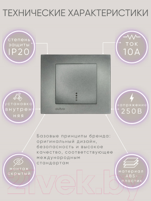 Выключатель Ovivo 600-000211-201