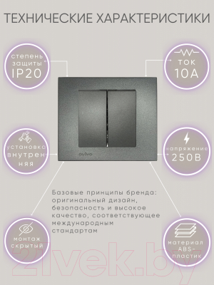 Выключатель Ovivo 600-000211-202