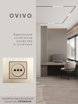 Розетка Ovivo 600-000313-215